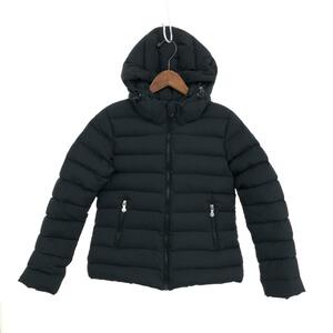 良好◆PYRENEX ピレネックス SPOUTNIC SOFT ダウンジャケット 38◆ ブラック レディース ユナイテッドアローズ別注 定価￥71500 アウター