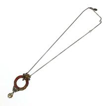 ◆Michal Negrin ミハエルネグリン ネックレス◆ ブロンズカラー レディース チョーカー ペンダント accessory アクセサリー_画像2