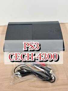 SONY CECH-4300 PlayStation 3 PS3 プレイステーション3 プレステ 3 本体のみ 中古品 ジェットブラック