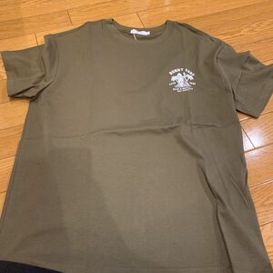 メンズ　レディース　胸元ワンポイント　プリントTシャツ