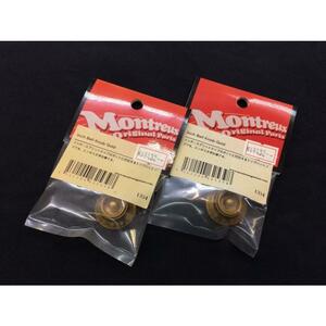 Montreux Inch Bell Knob Gold #1354 (2) 2個セット インチピッチ 日本全国送料無料！