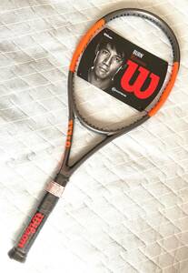 【未使用】硬式テニスラケット Wilson BURN 95J COUNTERVAIL Normal Design 錦織圭モデル グリップサイズ3 （フレームのみ）