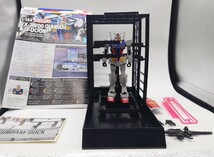 【組立済】1/144 RX-78F00 GUNDAM & G-DOCK　バンダイ ガンダム 機動戦士ガンダム ガンダムファクトリー横浜 ガンダムドック_画像3