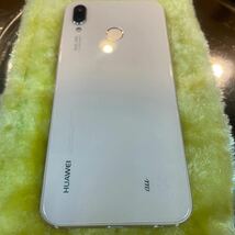 送料無料！HUAWEI P20 lite サクラピンク 美品 本体のみ HWV32 au版_画像1