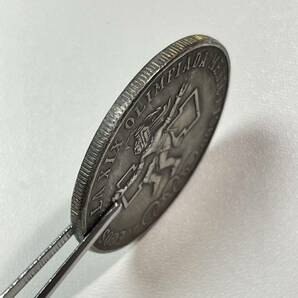 メキシコ 硬貨 古銭 オリンピック 1968年 アステカ 球技選手 国章 記念硬貨 コイン 「レプリカ」の画像3