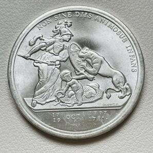 フランス 硬貨 古銭 1776年 ミネルヴァ リベルタス アメリカーナ イギリス コイン 重22.40gの画像1