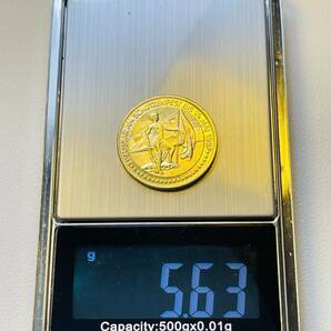 スイス 硬貨 古銭 1987年 グラールス射撃祭 グラールスの腕を掴むワシ ライフル 旗 50フラン 記念メダル コイン 重5.63gの画像5
