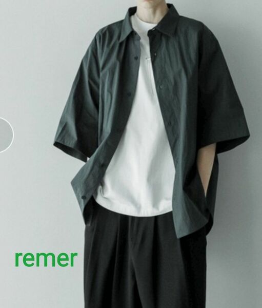 remer loose taslan over shirt / ルーズタスランオーバーシャツ Mサイズ