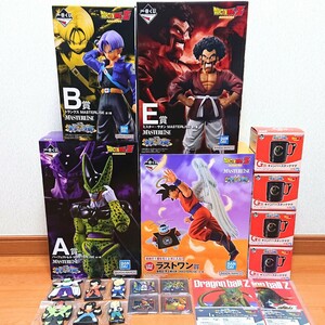 一番くじ ドラゴンボール 未来への決闘 ラストワン賞 A賞 B賞 E賞 F～I賞 孫悟空 セル トランクス ミスターサタン フィギュア 全20点セット