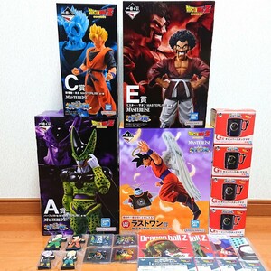 【新品未開封】一番くじ ドラゴンボール 未来への決闘 ラストワン賞 A賞 C賞 E賞 F～I賞 孫悟空 セル 孫悟飯 サタン フィギュア 20点セット