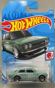 ホットウィール ‘71 DATSUN 510 ダットサン JPN版