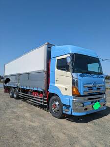 Hino　グランドProfia　Ｈ2004One ownervehicle　Vehicle inspection６月２２日迄　Meterアオリ　ガゼット　タイコ張りウロコ　