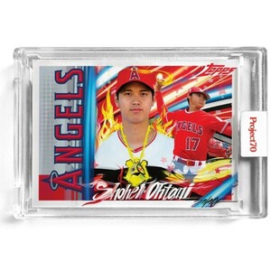 【1円スタート】2021 Topps Project70 大谷翔平 #450 Shohei Ohtani by King Saladeen MVP Angels Dogers