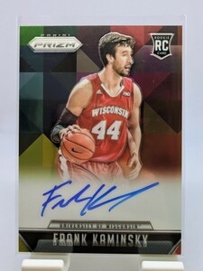 【1円スタート】2015-16 Panini Prizm - Frank Kaminsky Rookie Signature / Houston Rockets