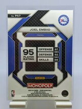 【1円スタート】2023-24 Panini Prizm Monopoly - Joel Embiid / Philadelphia 76ers_画像2