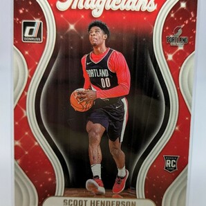 【1円スタート】2023-24 Panini Donruss - Scoot Henderson RC MagiciansInsert / PORTLAND TRAIL BLAZERS ルーキーカードの画像1