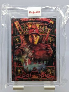 【1円スタート】大谷翔平 2021 Topps Project70 Shohei Ohtani Andrew Thiele MVP Angels Dogers