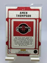 【1円スタート】Amen Thompson - 2023 -24 Panini Donruss Hardwood Masters #1 / Rockets アメン・トンプソン_画像2