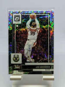 【1円スタート】Jae Crowder - 2022-23 Panini Donruss Optic Fast Break Silver Disco Prizm / Bucks ジェイ・クラウダー