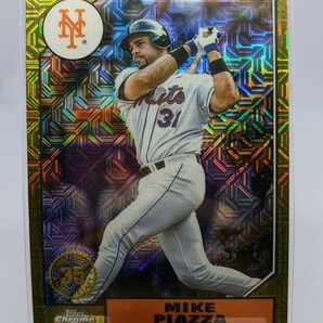 【100円スタート】MIKE PIAZZA - 2022 Topps Series 2 Silver Pack Mojo Refractor / Mets Dogers マイク・ピアザの画像1