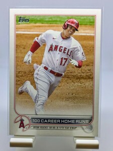 【100円スタート】大谷翔平 - 2022 Topps Update 100 Career Home Runs SHOHEI OHTANI / Angels Dogers