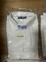 鎌倉シャツ　ワイシャツ長袖　白＋ブルー　半袖BD　プラスおまけ　計5枚 _画像2