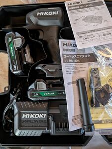 ◆新品◆ hikoki RA18DA セット 本体＋バッテリー 2個＋充電器＋ケース＋取説 ハイコーキ
