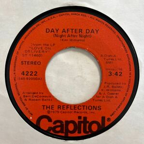 US盤 7インチ THE REFLECTIONS # DAY AFTER DAY / ARE YOU READYの画像1