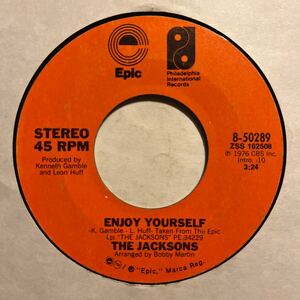 US盤 7インチ　THE JACKSONS # ENJOY YOURSELF / STYLE OF LIFE