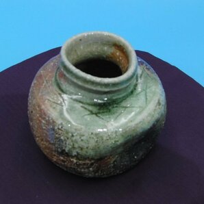 今月のお買い得品 YD-36 信楽焼 掛花入 花瓶 花器 花生 茶道具 華道 陶磁器の画像2