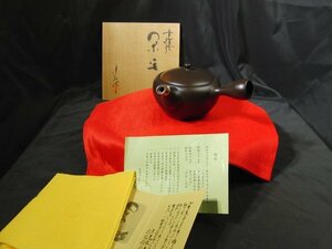 今月のお買い得品　YD-128　梅原宗平　宗弘　急須　常滑焼　やきもの　煎茶器　食器　共箱付