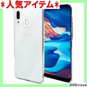 Galaxy A30 スマホケース SCV43 クリア ホール付 Provare Galaxy A30 クリア 59