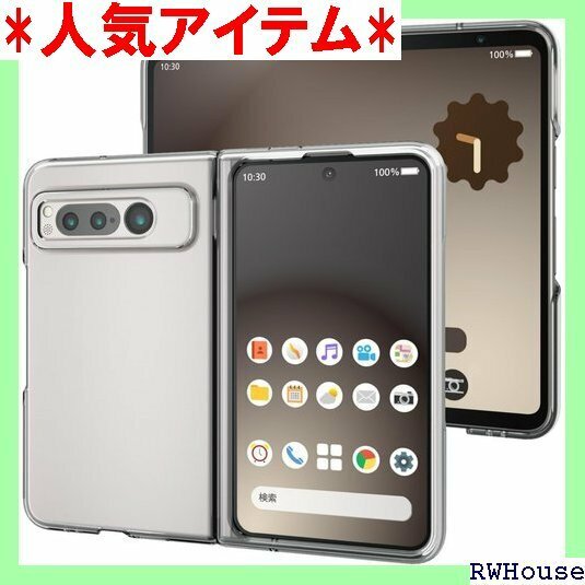 エレコム Google Pixel Fold ケース に強いハードコート加工 クリア PM-P232PVKCR 906