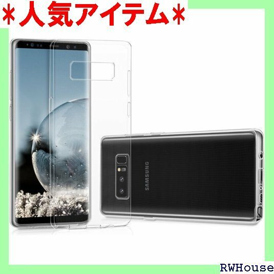 kwmobile 対応: Samsung Galaxy ス - クリア TPUケース スリム 保護 耐衝撃 透明 55