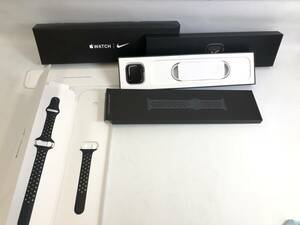 SH240407-05T/ 美品 Apple Watch Series 6 Nike GPSモデル 40mm M00X3J/A スペースグレイ