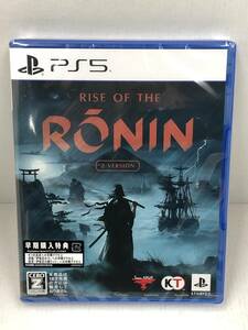 GS240412-04O/ 新品未開封 PS5ソフト ライズオブローニン Rise of the Ronin Z version playstation5 プレイステーション5 早期購入特典付