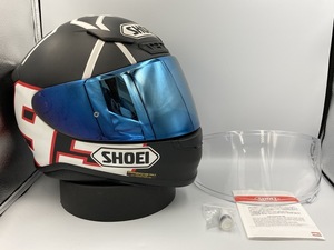 SHOEI ショウエイ Z-7 Z7 ゼットセブン MARQUEZ BLACK ANT マルケス ブラック アント フルフェイス ヘルメット Lサイズ ミラー付き!! 美品