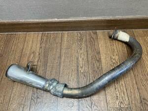 TW200 TW225 trap megaphone set muffler shipping hour. ... original!! rare!! hard-to-find!! tw200 tw225