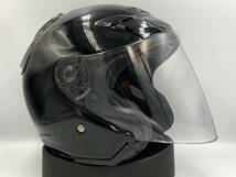 SHOEI ショウエイ J-FORCEⅢ J-FORCE3 Jフォース3 ジェット ヘルメット ブラック Mサイズ 内装なども良好!!_画像1