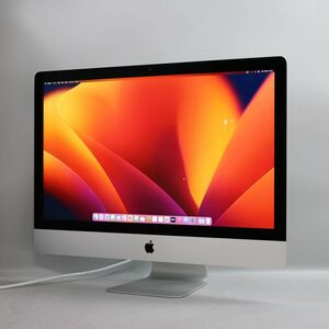 1円スタート Apple iMac (Retina 5K, 27インチ, 2019) (Core i5-8500/メモリ32GB/SSD28GB+HDD1TB(Fusion Drive)/macOS 13)