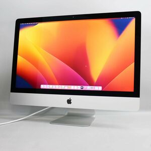 1円スタート Apple iMac (Retina 5K, 27インチ, 2019) (Core i5-8500/メモリ32GB/SSD28GB+HDD1TB(Fusion Drive)/macOS 13)