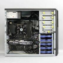 1円スタート RTX 3070 搭載 ゲーミングPC UNITCOM (CPU:Core i7-10700/メモリ32GB/ストレージなし/OSなし)_画像3