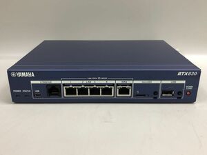 YAMAHA ギガアクセス VPN ルーター RTX830 動作確認・初期化済み