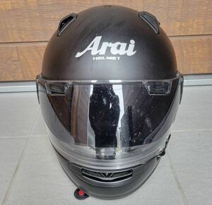 ★Arai★アライ★ASTRAL-X★Mサイズ(59・60)★マットブラック★アストラル-X★中古品★(ちょう-)