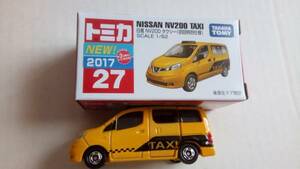 トミカ27日産NV200タクシー2017初回特別仕様新品