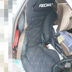 ブリンプ物 SR2 SR-2 ルマンカラー 中古 レカロ RECARO レカロシート セミバケ セミバケットシート GX81 JZX81 SR3 SR-3 1JZ 2JZの画像1