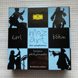 10CD カールベーム/ベルリン・フィル　モーツァルト　交響曲全集　廃盤　輸入盤