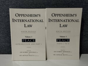 Oppenheim's International Law Volume 1 Peace　オッペンハイム国際法・平和　２巻セット　洋書/英語/法律/【ac04o】
