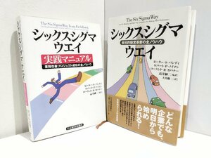 【2冊セット】シックスシグマウエイ 実践マニュアル 業務改善プロジェクト 成功の全ノウハウ/全社的経営革新の全ノウハウ【ac01c】