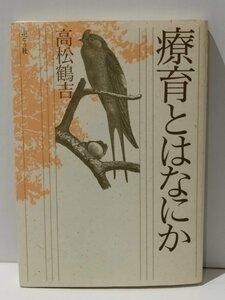 療育とはなにか　高松鶴吉（著）　ぶどう社【ac04k】